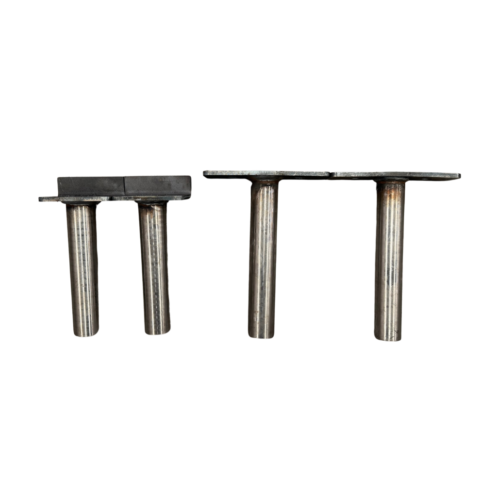 KIT DE 4 PERNOS PARA TIJERA, (2 PLACA PLANA Y 2 PLACA CON DOBLEZ)