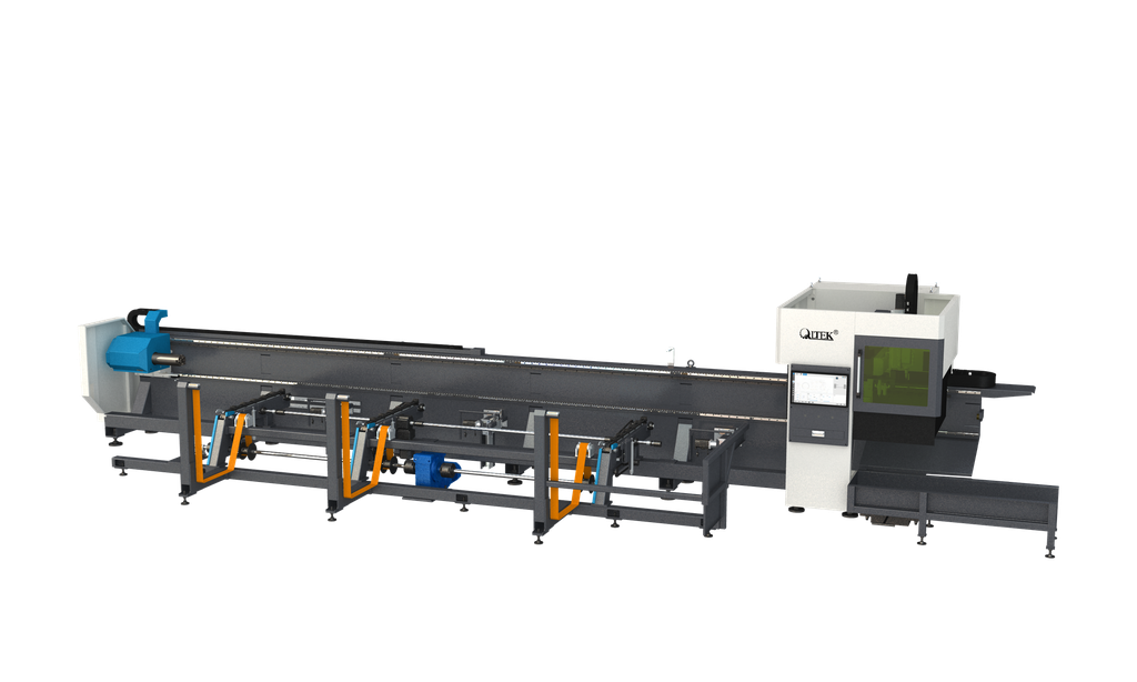 QLTEK L2 FIBER TUBE LASER CUTTING MACHINE – 3 kW WITH SEMI-AUTOMATIC FEED (SERIAL: KTZS250729032)