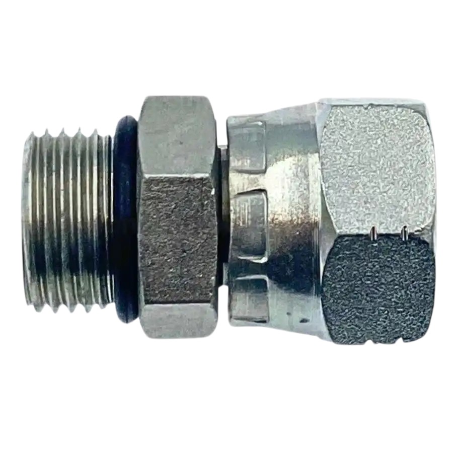 ADAPTADOR RECTO SAE 6 MACHO X JIC 3/8" HEMBRA