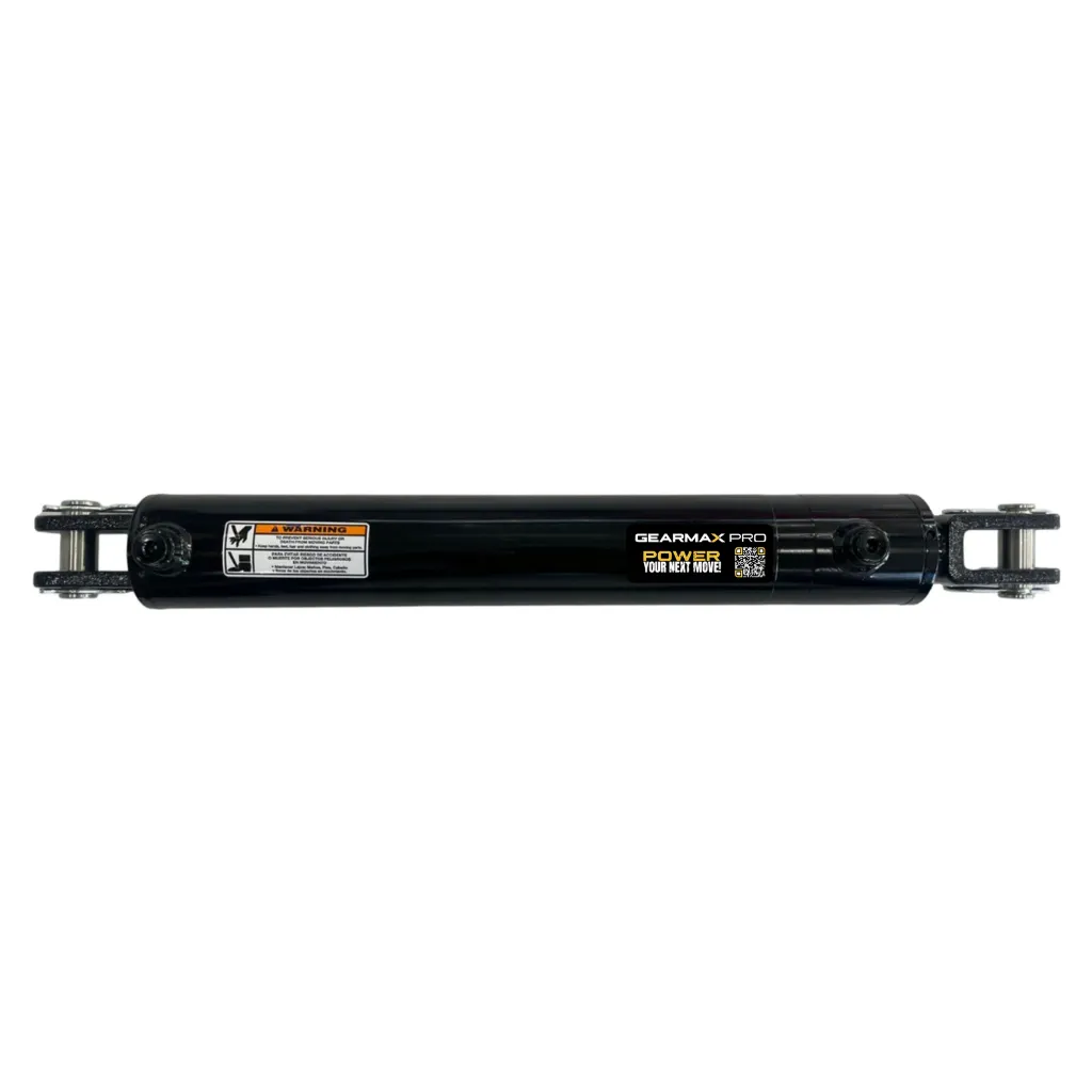 HYDRAULIC CYLINDER BORE 3'' ROD 1 1/2'' STROKE 18'' 3,000 PSI (90 DEGREE PORT)