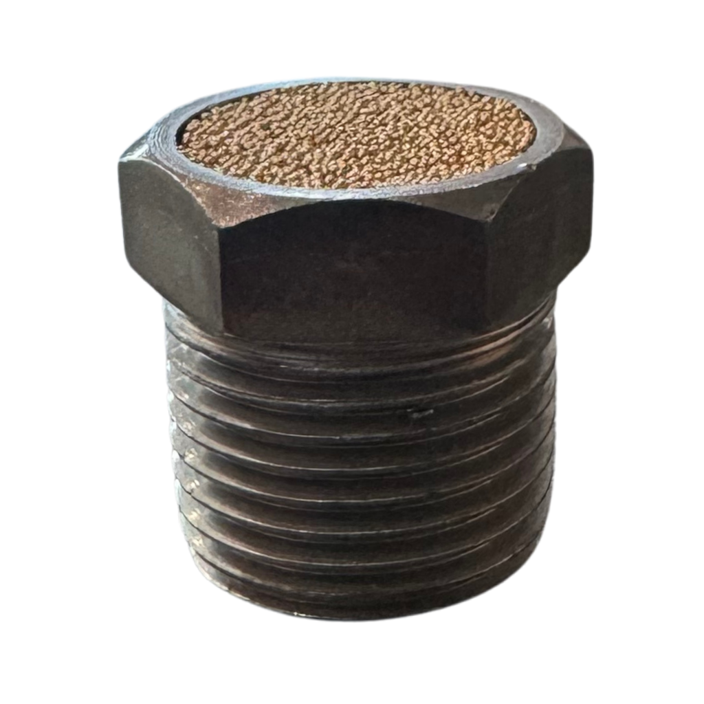 1/4" MALE NPT FLAT BREATHER PLUG