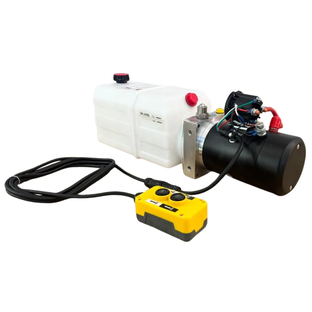 [BH1-6Q-GX] KIT BOMBA HIDRÁULICA GX, 2 BOTONES, ACCIÓN SENCILLA, DEPOSITO METÁLICO DE 6 QUART