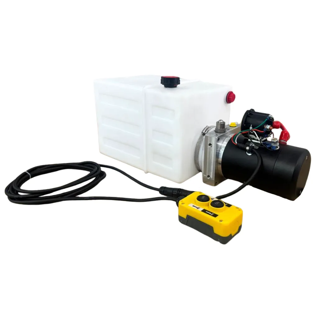 KIT BOMBA HIDRÁULICA GX, 2 BOTONES, ACCIÓN SENCILLA, DEPOSITO METÁLICO DE 12 QUART