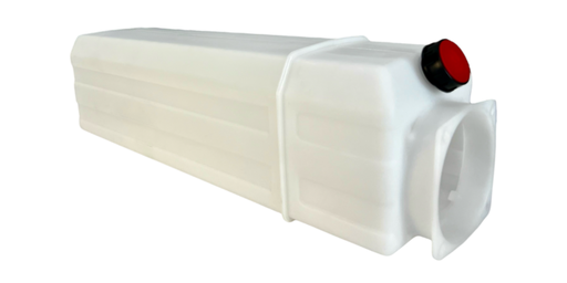 [8181-14] PLASTIC RESERVOIR FOR PUMP, 14 QUART