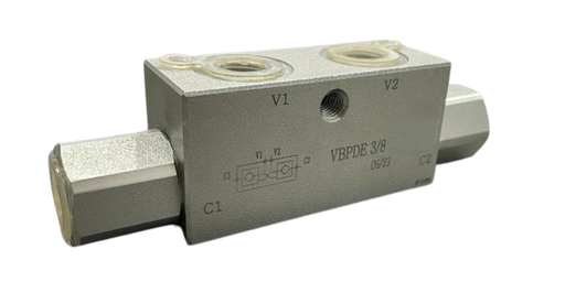 [VB-38NPT] VÁLVULA BLOCK 3/8" NPT (BLOQUEO)