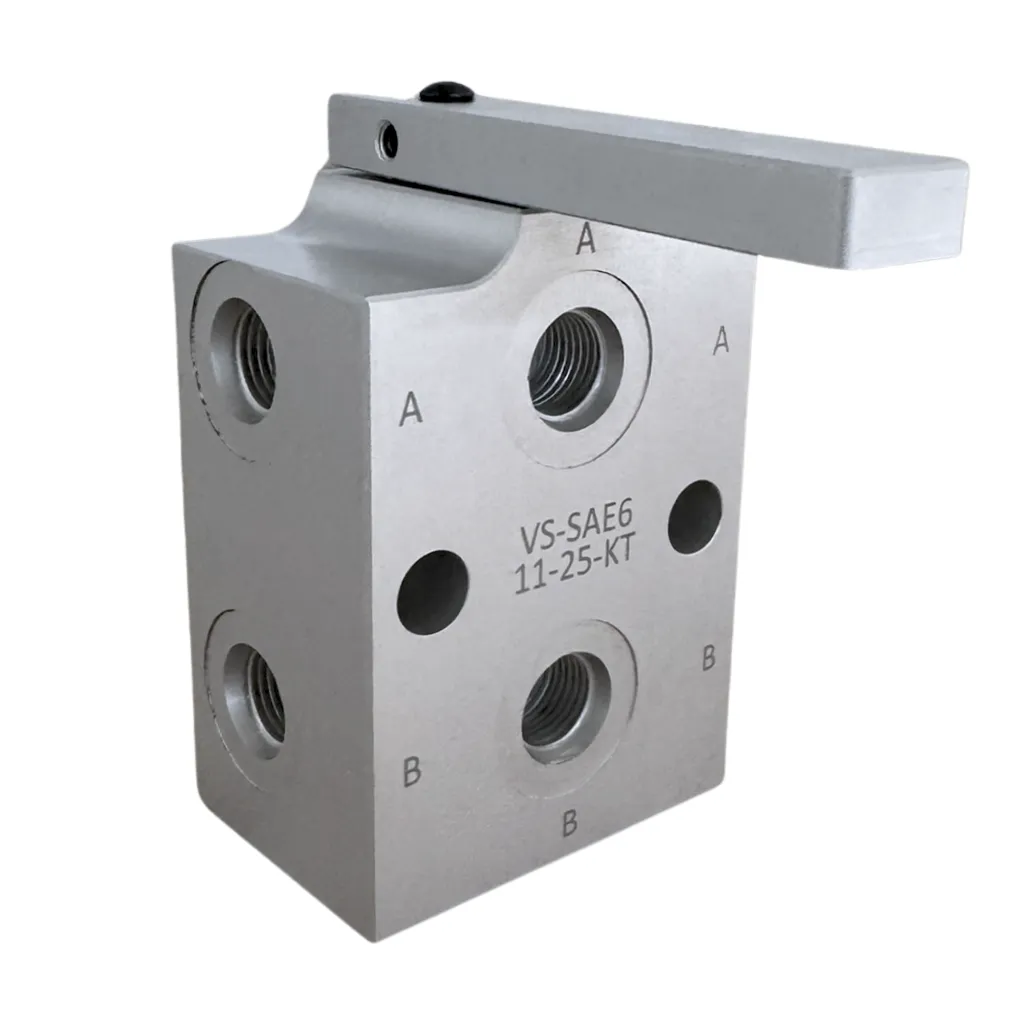 2-WAY FLOW SELECTOR VALVE, SAE 6 FEMALE | My Website