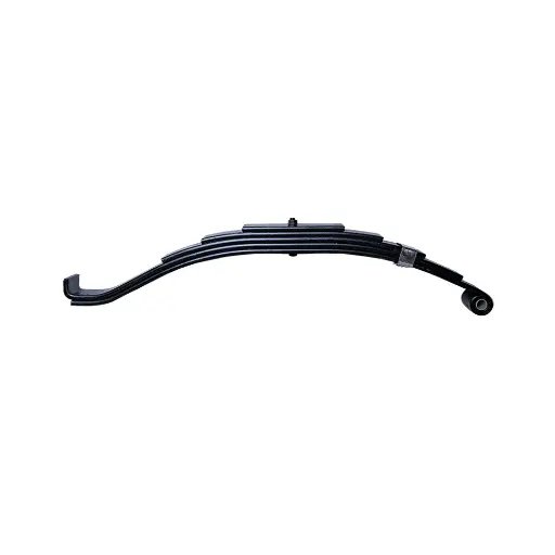 [GXSU-001004] 5 Leaf 1 Eye - Slipper Hook Spring 2" Wide 3,400 Lbs - Black