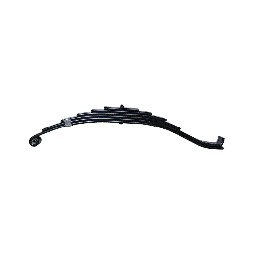 [GXSU-001005] 6 Leaf 1 Eye - Slipper Hook Spring 2" Wide 4,000 Lbs - Black