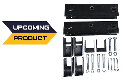 [GXSU-003005] Tandem Axle 42,1/4" Axle Spacing Hanger Kit W/ Equalizers & Bolt On Hardware For 12-16k Axles