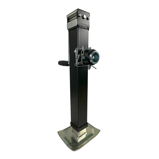 [1BJY-TJ-34S] MANUAL JACK 7,000 LBS, WITH WELDED BUSHING AND SIDE HANDLE (TRAVEL 15")