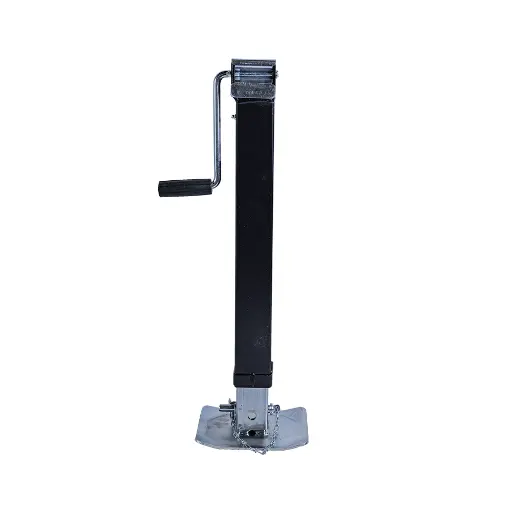[GXJA-001002] 7K Jack Drop Leg Sidewind W/ Handle - Black
