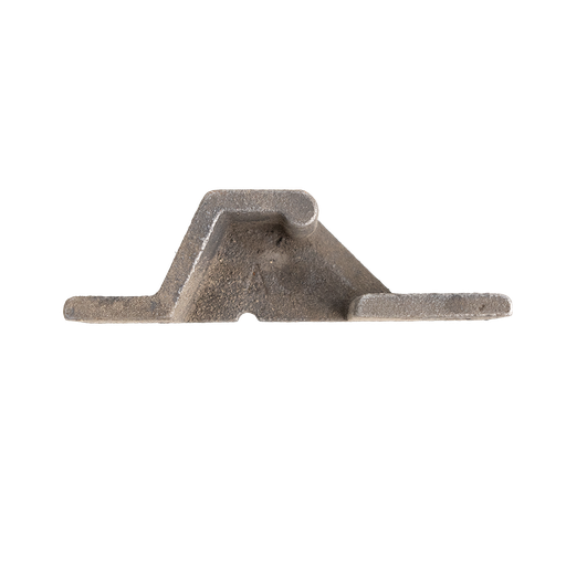 [GXLH-004002] Weld/Bolt On Cam Door Latch Bottom Keeper - Cast Iron - Raw