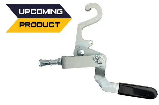 [GXLH-007001] Heavy Duty Ramp Hold Down Latch - Steel - Zinc Plated