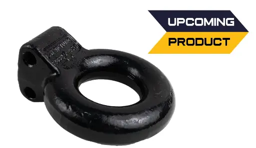 [GXHC-001001] Adjustable 2-Bolt Lunette Ring 25K - Forged Steel - Black