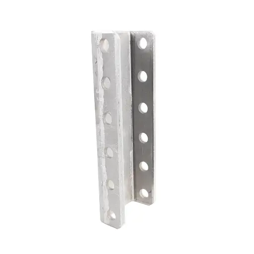 [GXHC-002003] 3/8" 6-Hole Adjustable Hitch Channel 25K - Steel - Raw