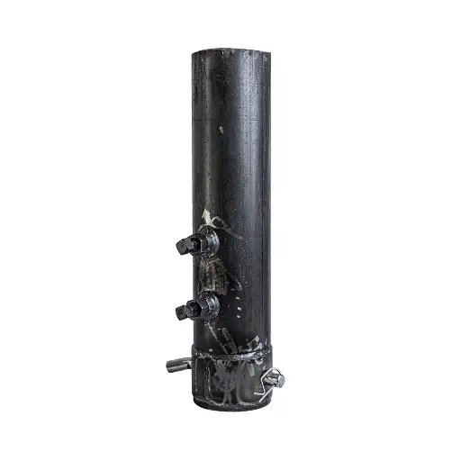[GXHC-003001] 30K Adjustable Round GN Coupler Outer Tube 4" X 20" - Steel - Raw