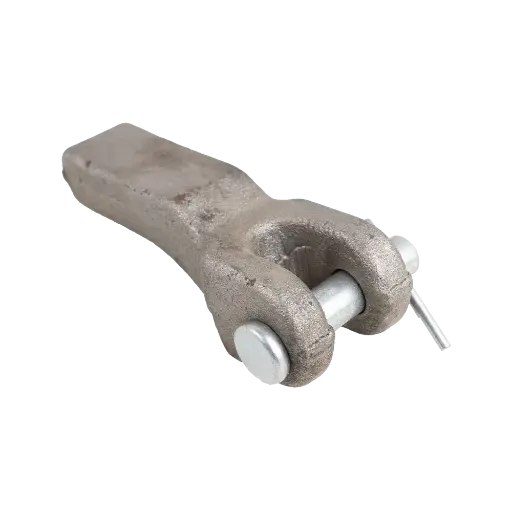 [GXCA-002003] Weld On Chain Retainer W/ Pin For 1/2" Chain 35,000 Lbs Mbs - Forged Steel - Raw 