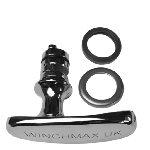[GXEL-010034] GEARBOX HANDLE FOR WM13,500 LBS - CHROME PLATED