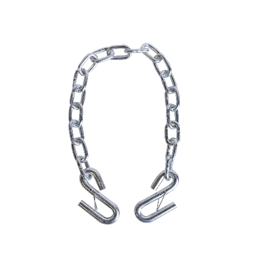 [GXCA-003005] CADENA DE SEGURIDAD GR30 CON GANCHO DE RESORTE 1/4" X 27" – MBS 5,200 LB – ZINCADA