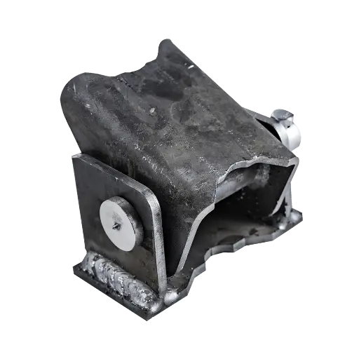 [GXLH-006001] WELD ON DUMP TRAILER BODY HINGE W/ REMOVABLE PIN - STEEL - RAW